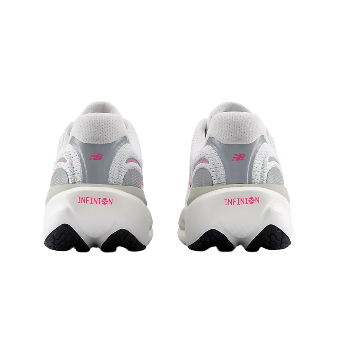 (W) 뉴발란스 1080v15 화이트 핑크 히트 - D 와이드((W) New Balance 1080v15 White Pink Heat - D Wide) - 3