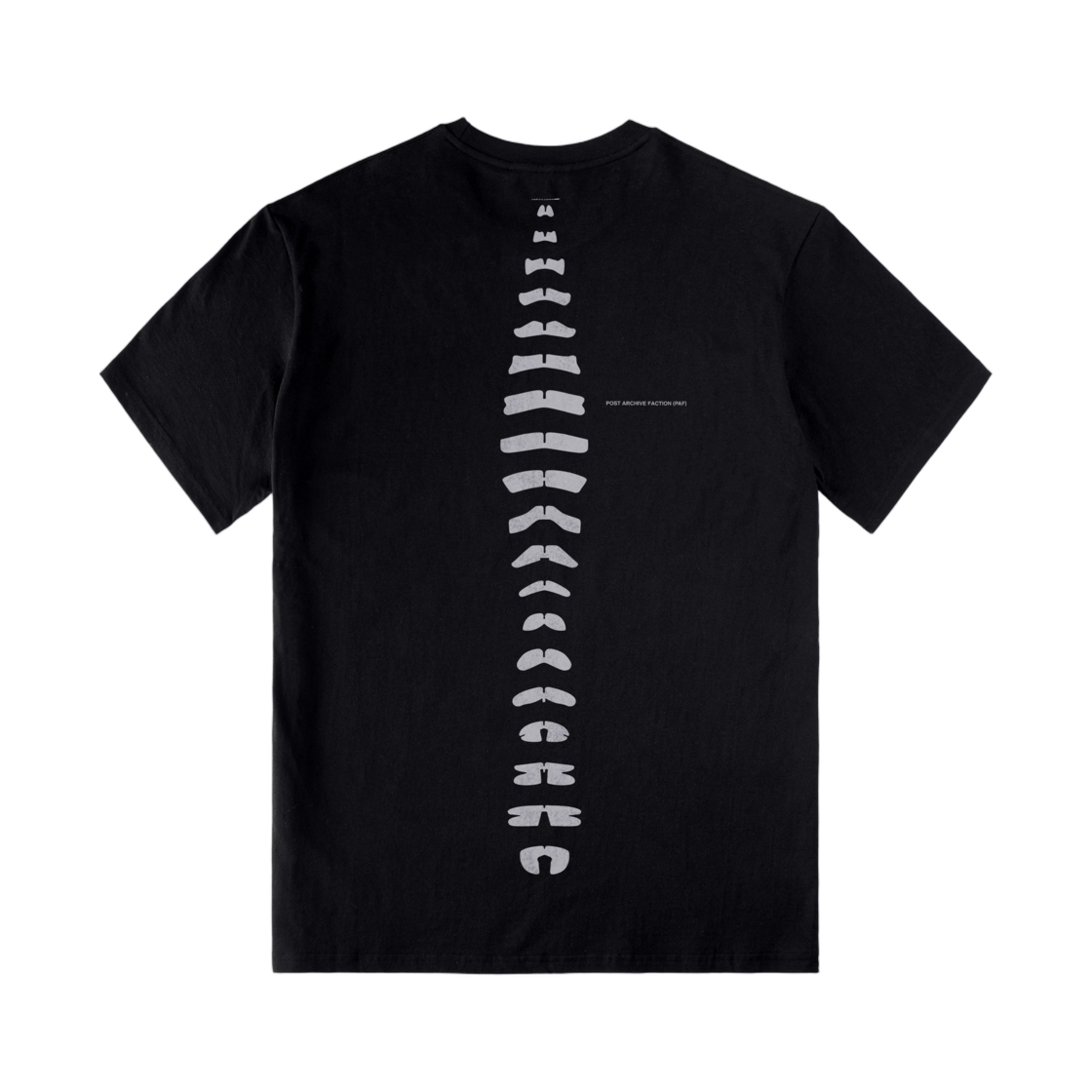 포스트 아카이브 팩션 (파프) 수베니어 티셔츠 2026 파리 에디션 블랙(Post Archive Faction (PAF) Souvenir T-Shirt 2026 Paris Edition Black) - 1
