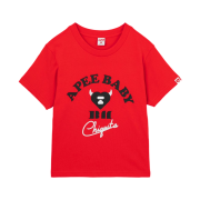 (W) BAPE Apee x Baby Monster Apee Baby Print T-Shirt #2 Chiquita Red