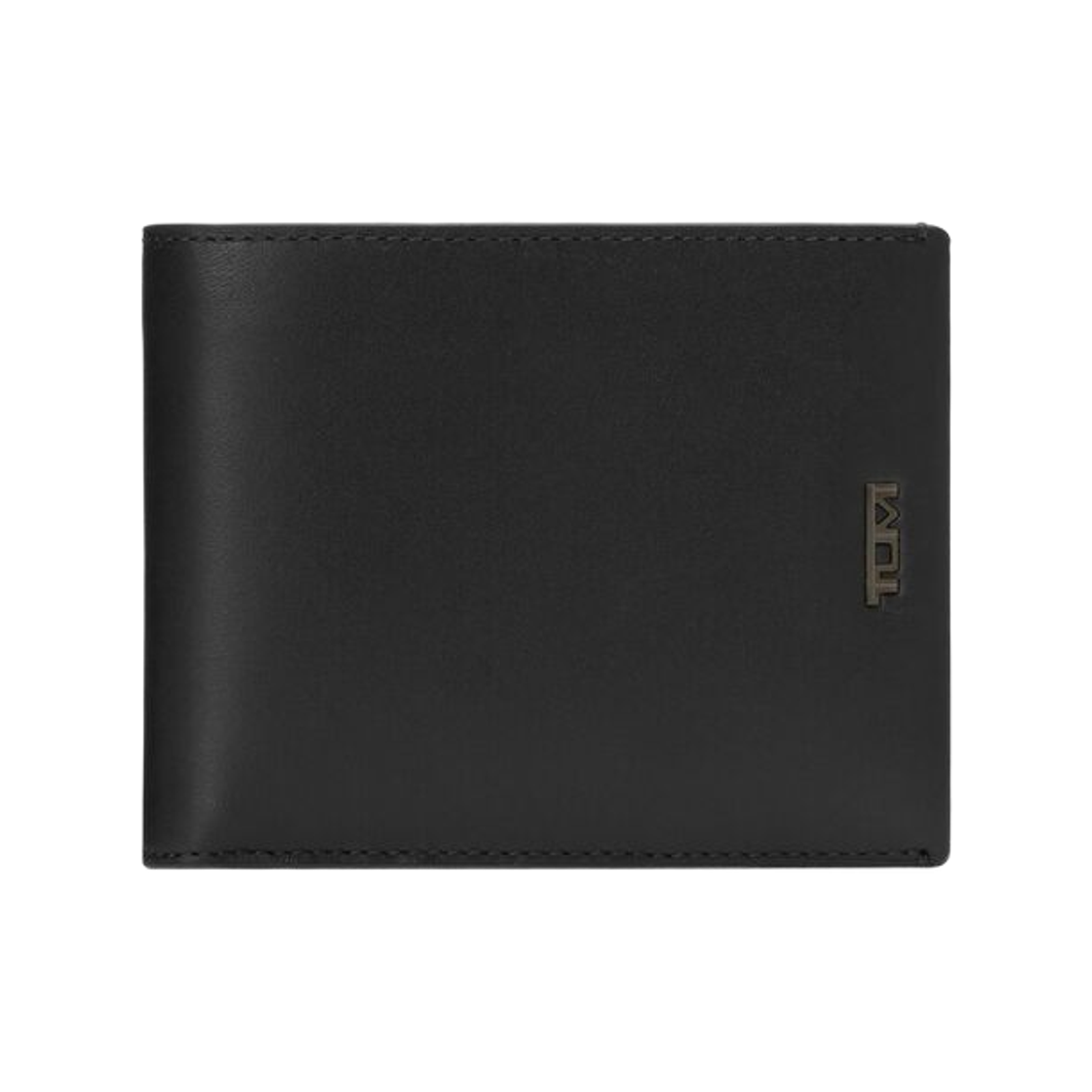 01262133DS Tumi Nassau Global Double Billfold Wallet Black Smooth