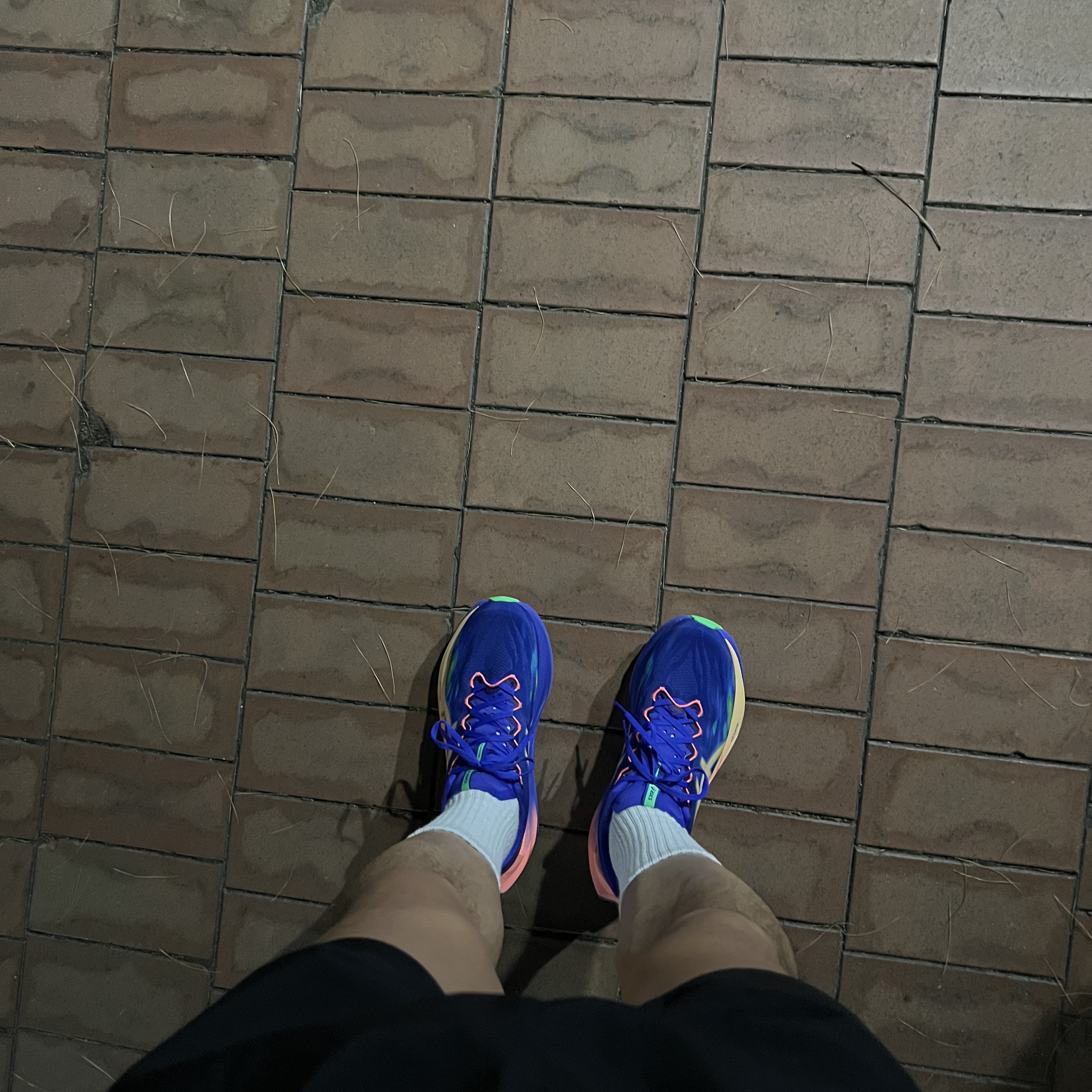 Asics Superblast 3 Cobalt Burst Light Orange 착용 스타일