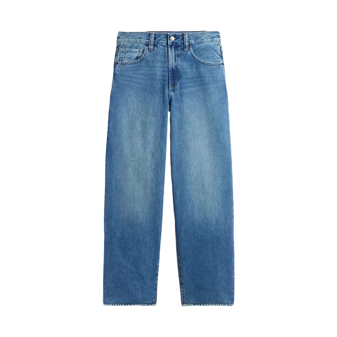 (W) 갭 x 헤일리 비버 더 헤일리 엑스트라 배기 진 라이트 인디고((W) Gap x Hailey Bieber The Hailey Extra Baggy Jean Light Indigo)