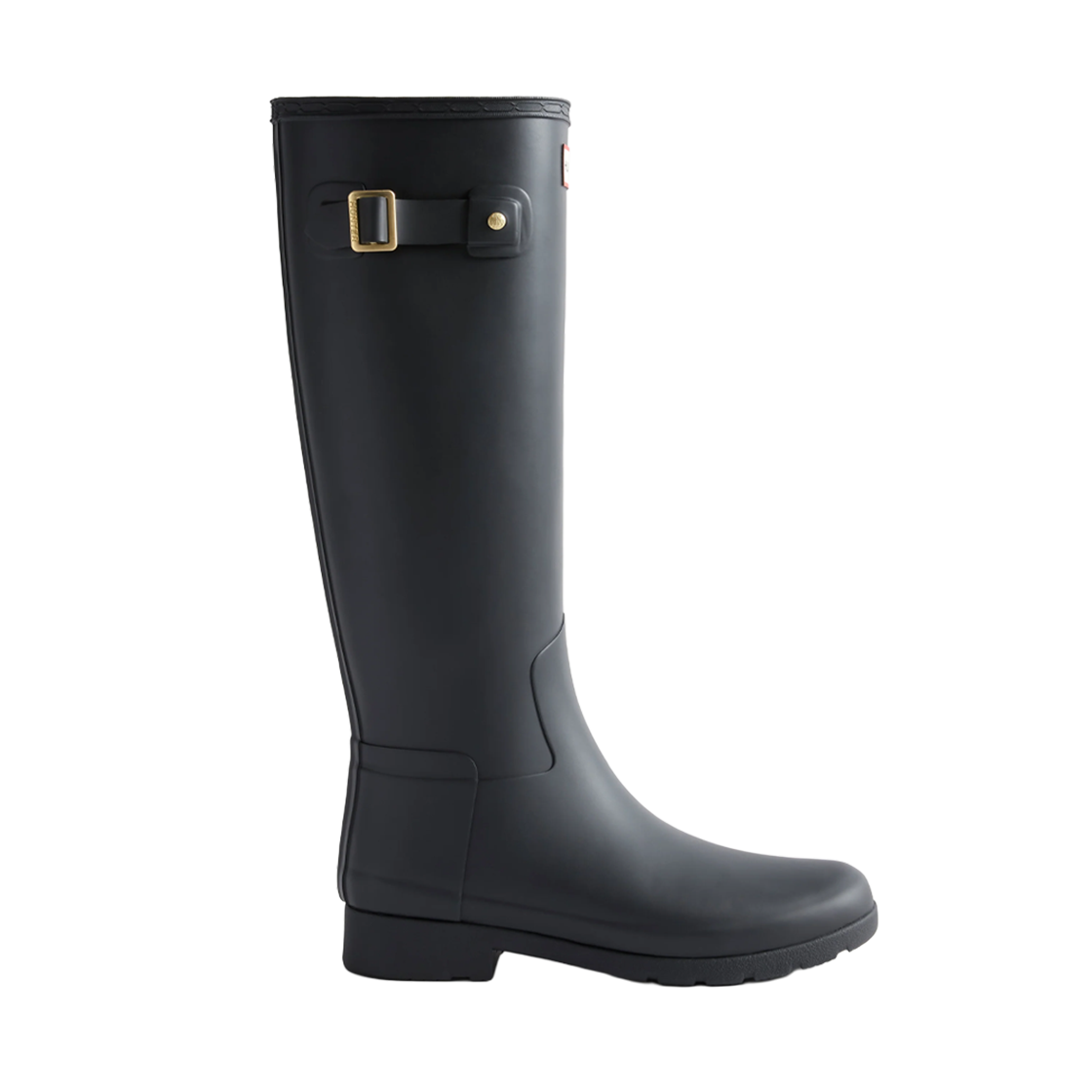 HFRW0024252-BLK [20% 쿠폰] (W) Hunter Refined Gold Trim Riding Tall Wellington Boot