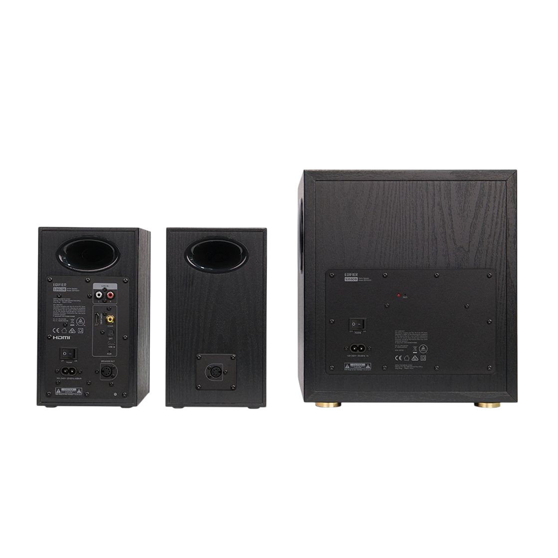에디파이어 S355DB 2.1채널 블루투스 액티브 스피커 150W 블랙(EDIFIER S355DB 2.1 Channel Bluetooth Active Speaker 150W - Black) - 3