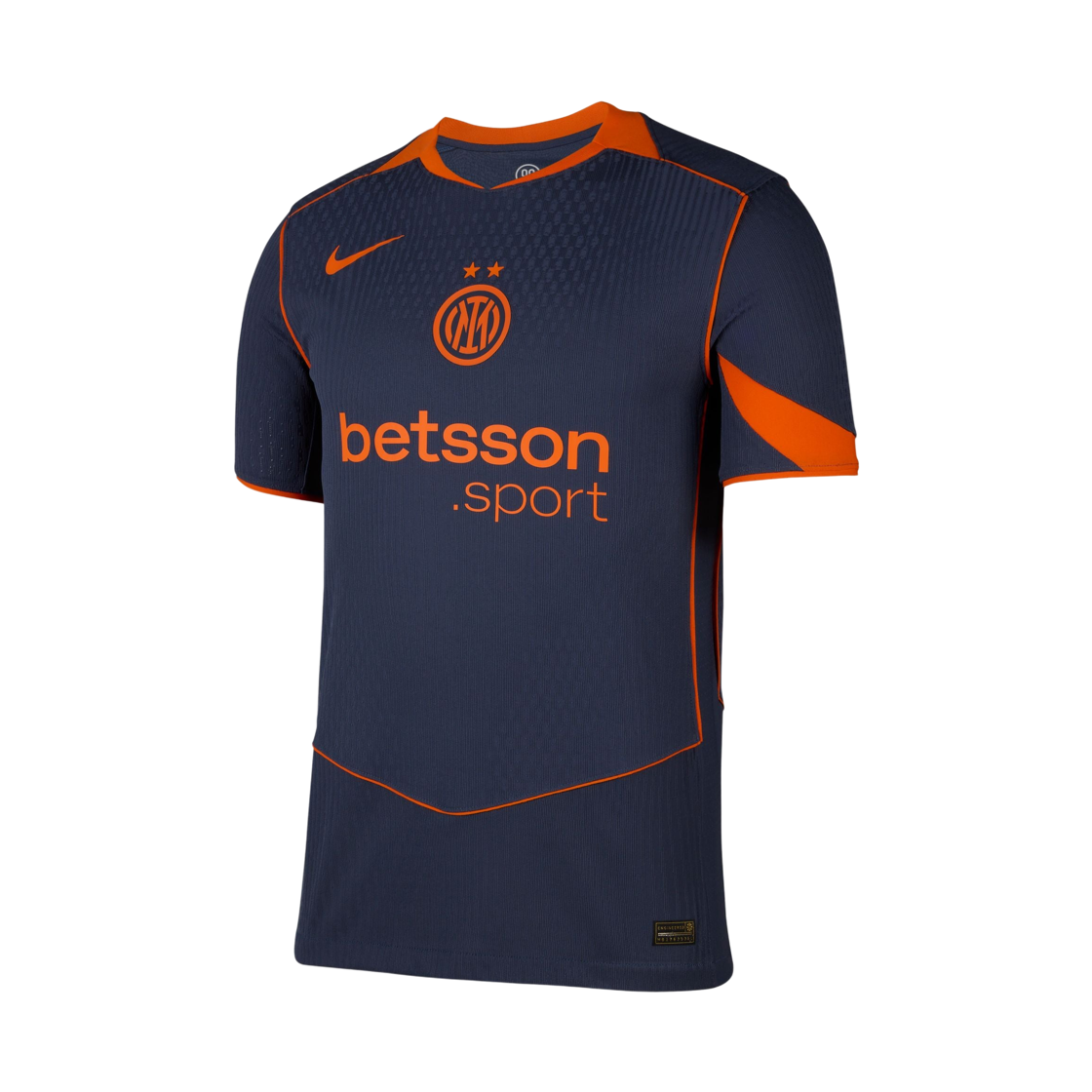 HM3196-438 Nike Inter Milan 2025/26 Match Third Dri-Fit ADV Total 90 Soccer Authentic Jersey Thunder Blue Safety Orange (Non Marking Ver.)