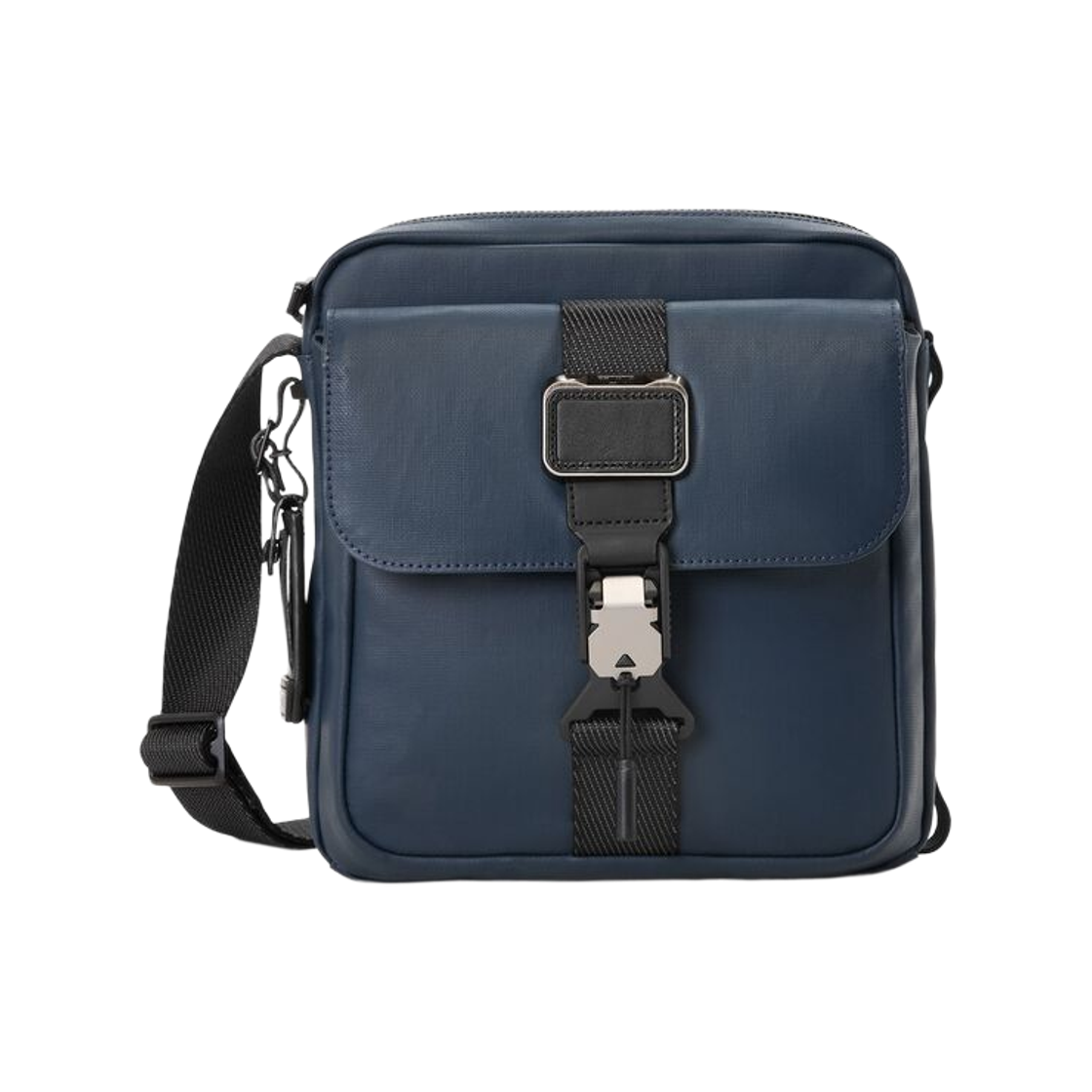 투미 알파 브라보 주니어 크로스바디백 네이비 코팅 캔버스(Tumi Alpha Bravo Junior Crossbody Bag Navy Coated Canvas)