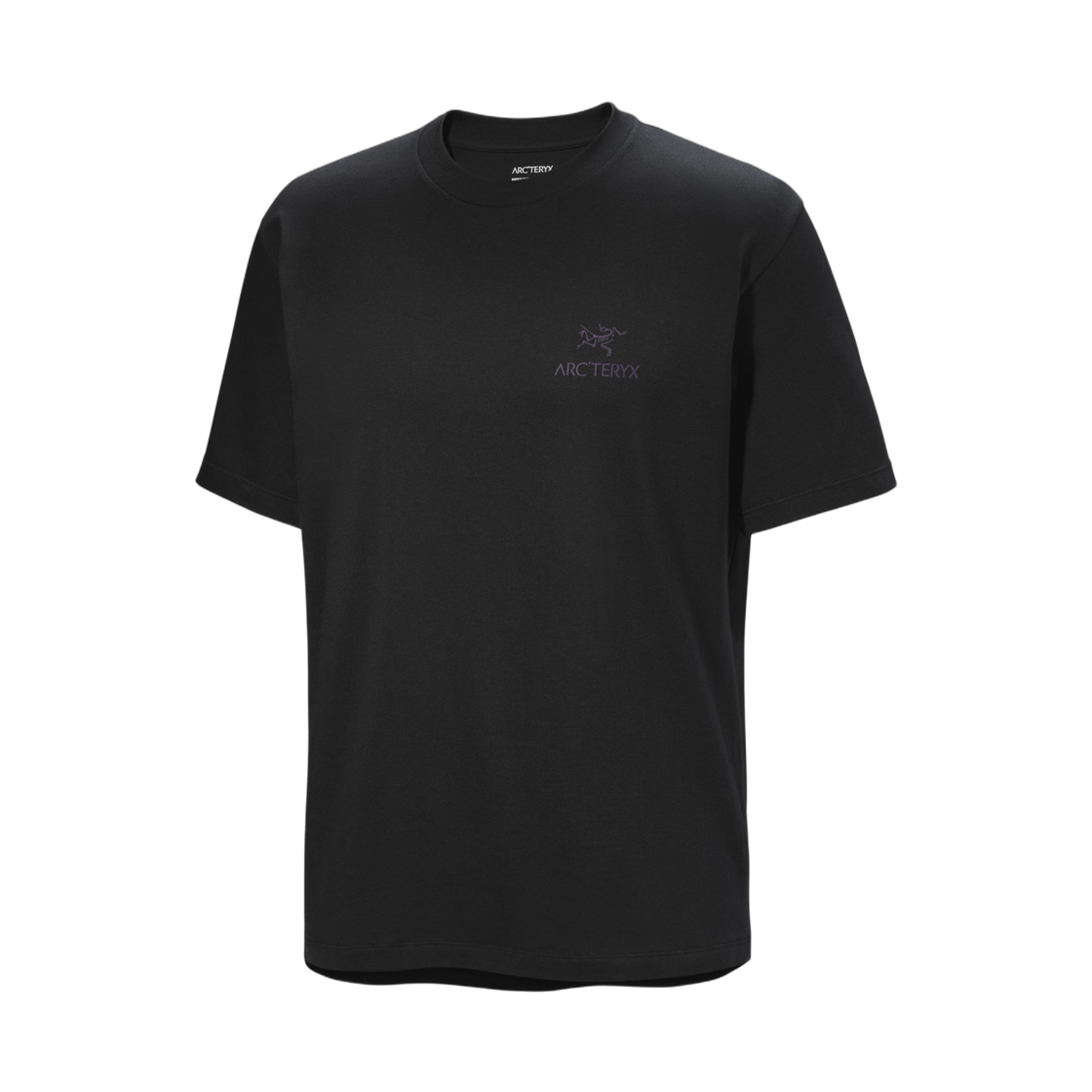 아크테릭스 크래그 SL 코튼 카코데몬 SS 티셔츠 블랙 문드롭(Arc'teryx Kragg SL Cotton Cacodaemon SS T-Shirt Black Moondrop) - 1