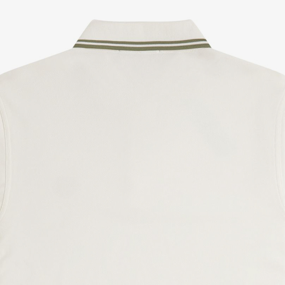 프레드페리 M3600 트윈 팁 프레드페리 셔츠 라이트 에크루 올리브 민트(Fred Perry M3600 Twin Tipped Fred Perry Shirt Light Ecru Olive Mint) - 6