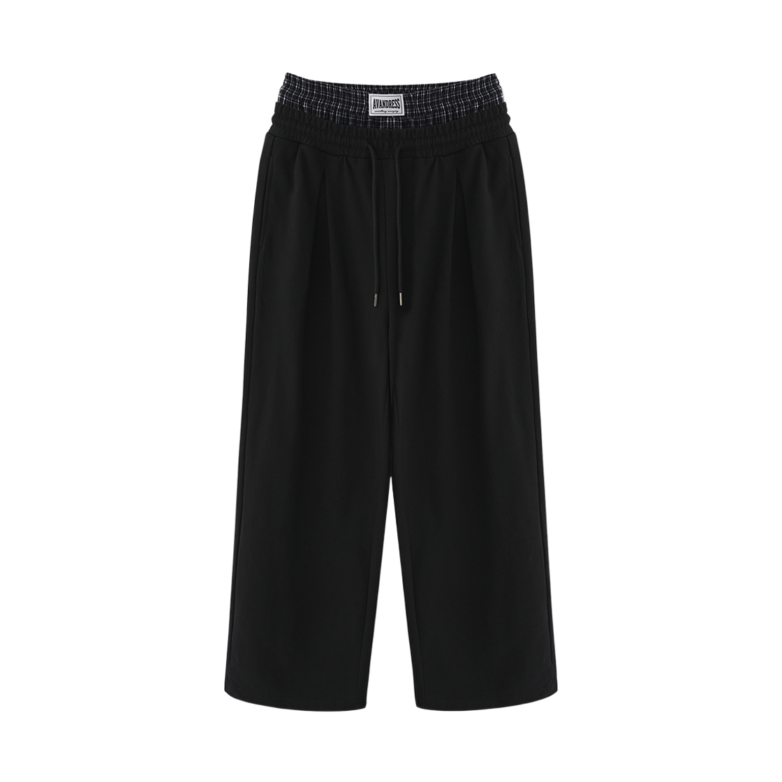 어반드레스 88 사일런트 폴드 릴랙스 새깅 팬츠 블랙(Avandress 88 Silent Fold Relax Sagging Pants Black)