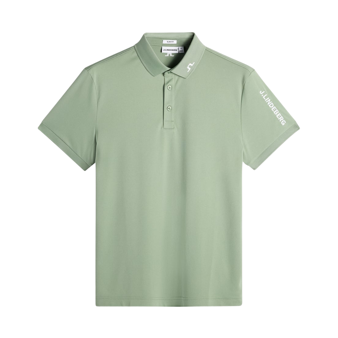 GMJT14648-M286 J.Lindeberg Tour Tech Slim Fit Polo Hedge Green