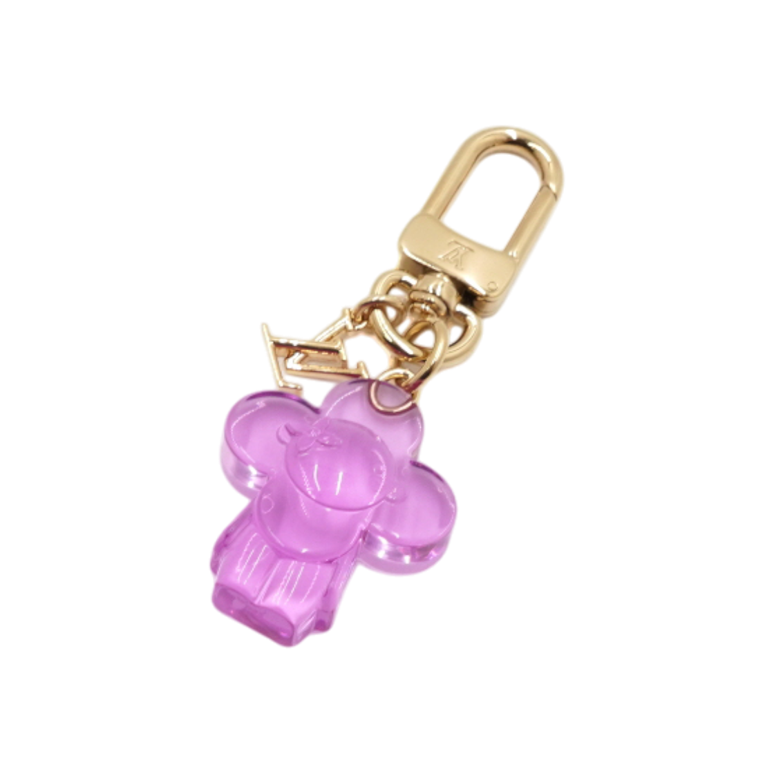 ITUO6DRLOWPV Louis Vuitton M03652 Rose Resin Mini Vivienne Spider Keychain