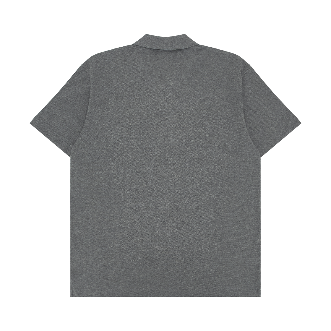 메종 키츠네 볼드 폭스 헤드 패치 컴포트 폴로 미디움 그레이 멜란지(Maison Kitsune Bold Fox Head Patch Comfort Polo Medium Grey Melange) - 2