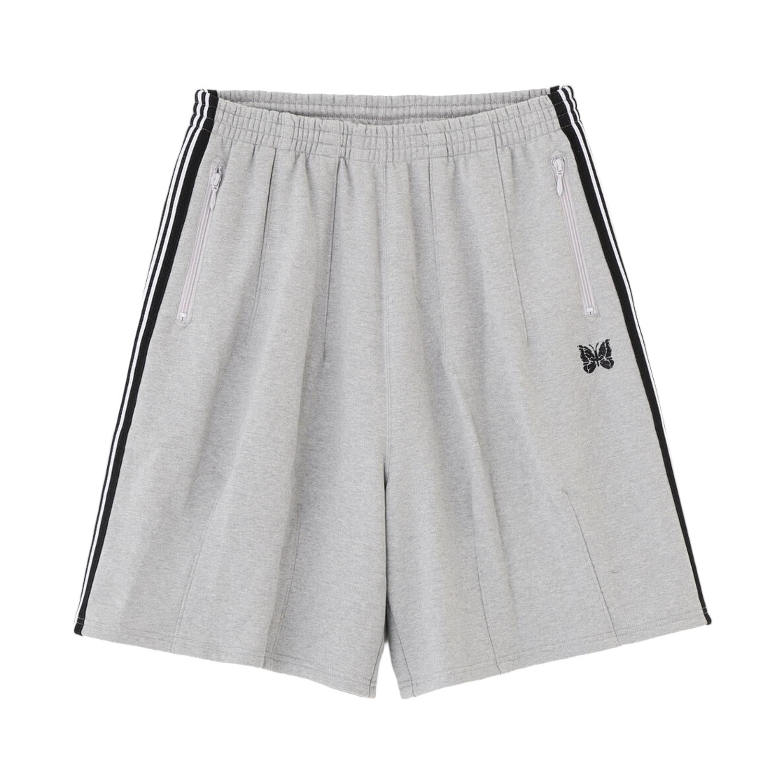 7816213207 Needles x Beaver Custom H.D. Track Short Cotton Jersey Grey