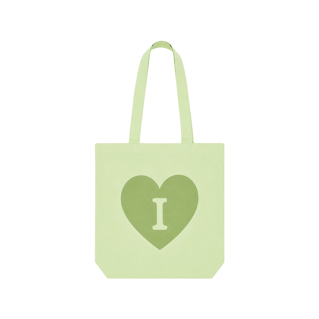 아이썸머리 하트 로고백 스탠다드 그린(Isummerly Heart Logo Bag Standard Ver. - Green)