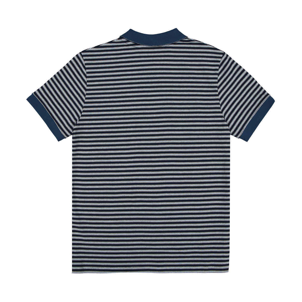 언더마이카 무.199 클래식 로고 레트로 스트라이프 피케 셔츠 네이비(Undermycar Mu.199 Classic Logo Retro Stripe Pk Shirts Navy) - 2