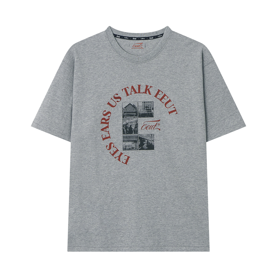 EEA1TS10MG EEUT Bw Photo Gallery T-Shirt Melange Gray