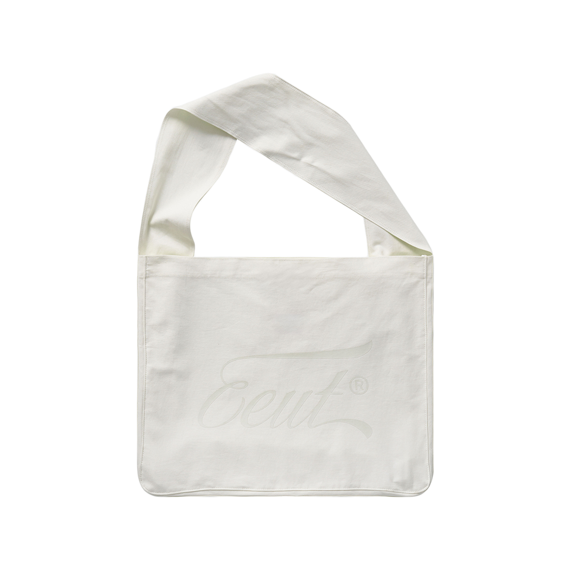 EEA1BG02WH EEUT Wide Strap Eco Bag White