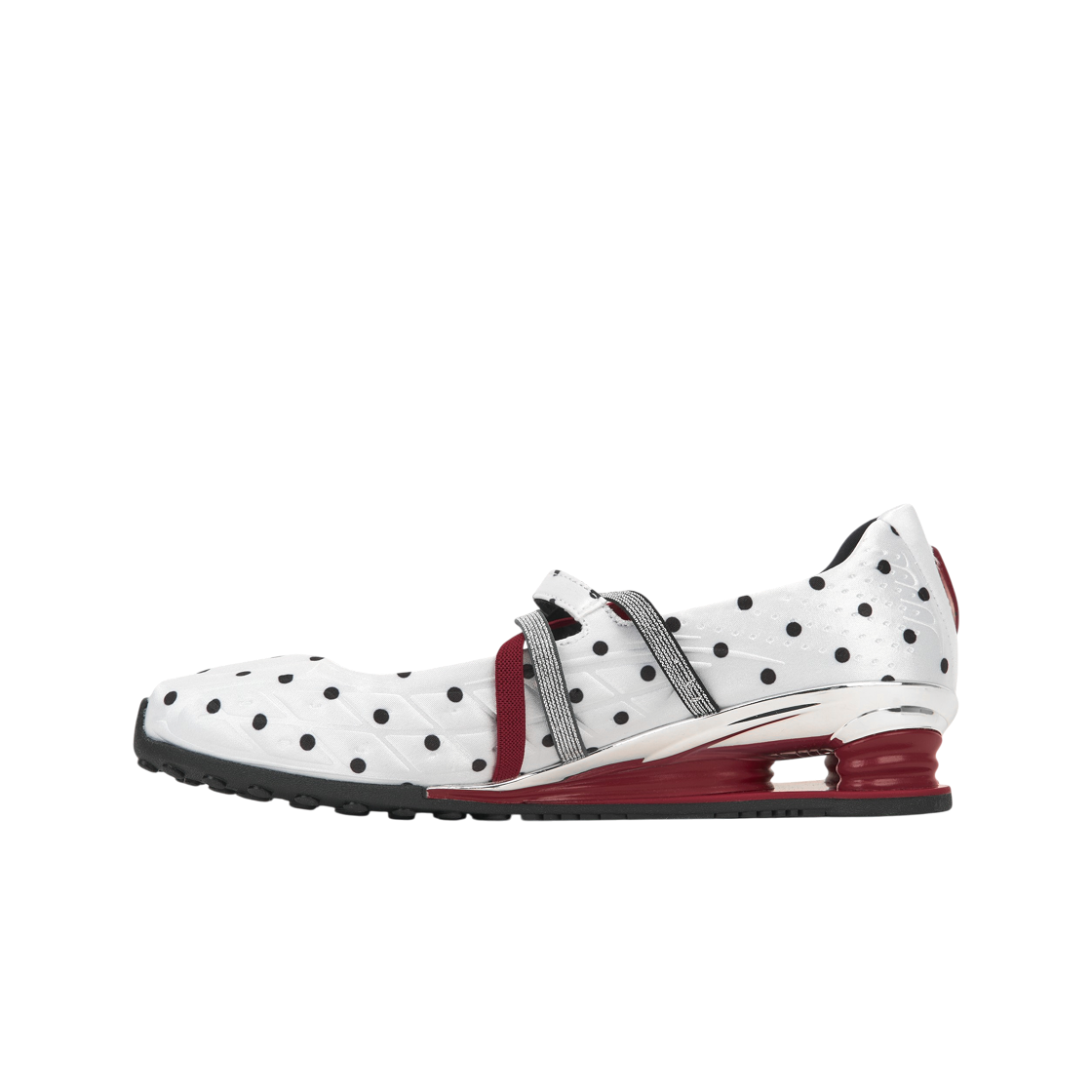 (W) 나이키 x 네이키드 코펜하겐 샥스 Z 칼리스트라 폴카 닷 화이트 블랙((W) Nike x Naked Copenhagen Shox Z Calistra Polka Dot White Black) - 3