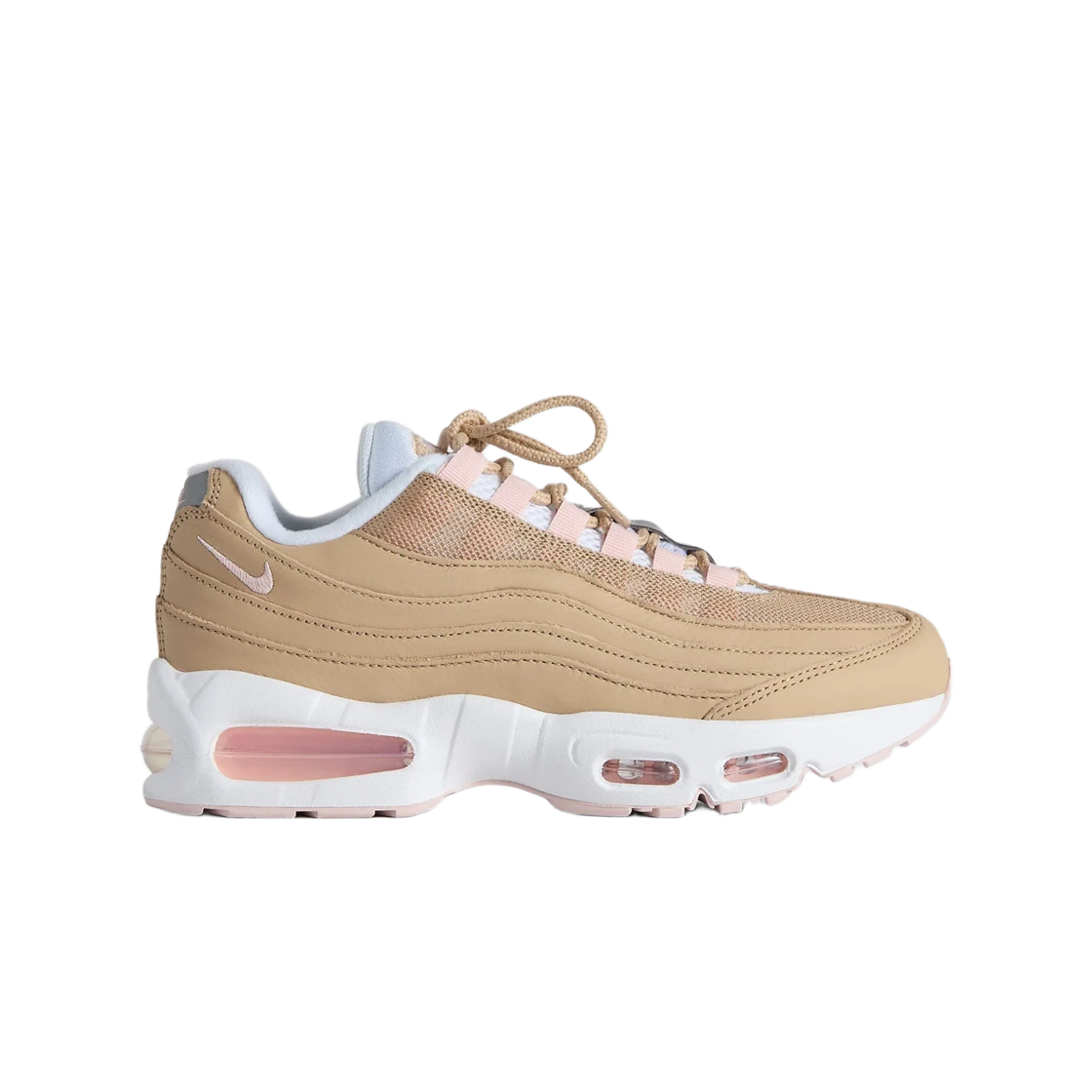 (GS) 나이키 x 키스 에어 맥스 95 리넨 2026 애트모스피어 화이트((GS) Nike x Kith Air Max 95 Linen 2026 Atmosphere White) - 1