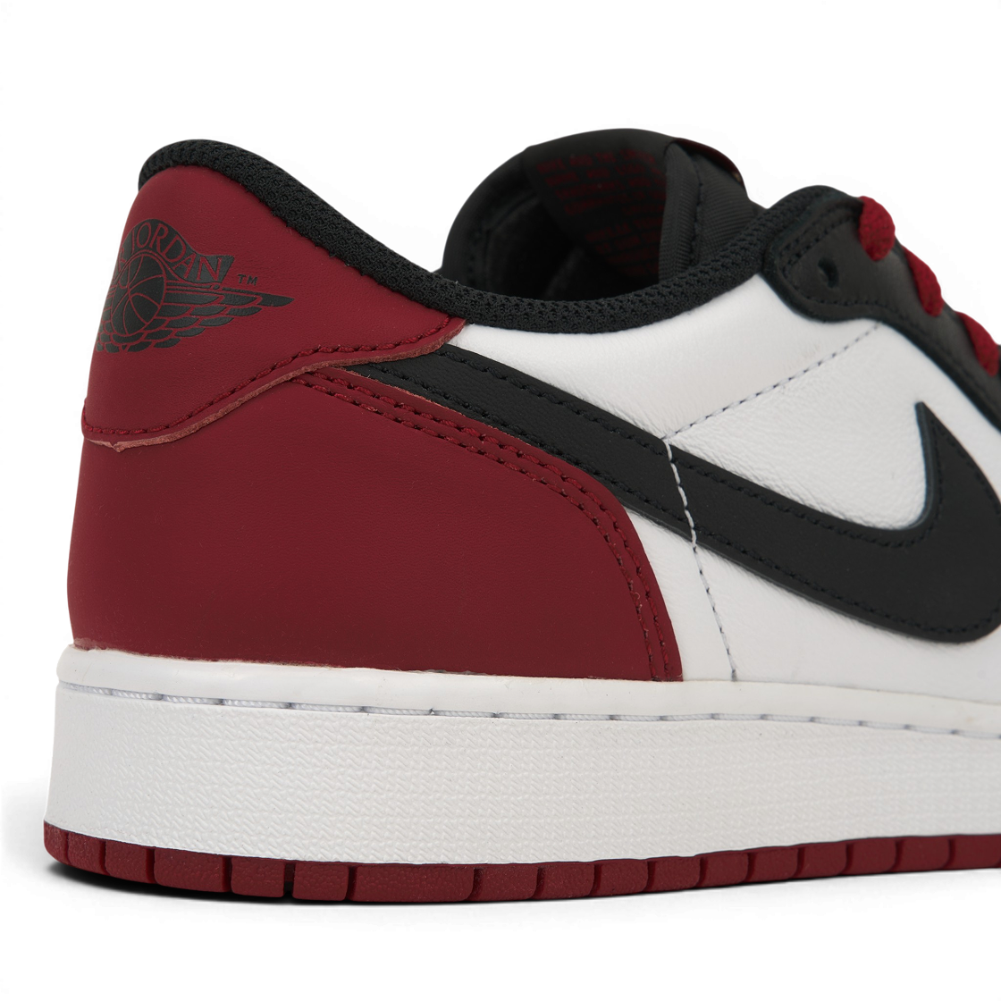 (GS) 조던 1 레트로 로우 OG 블랙토((GS) Jordan 1 Retro Low OG Black Toe) - 8