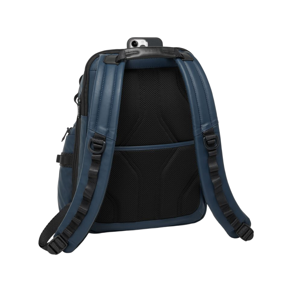투미 알파 브라보 내비게이션 백팩 네이비 코팅 캔버스(Tumi Alpha Bravo Navigation Backpack Navy Coated Canvas) - 2