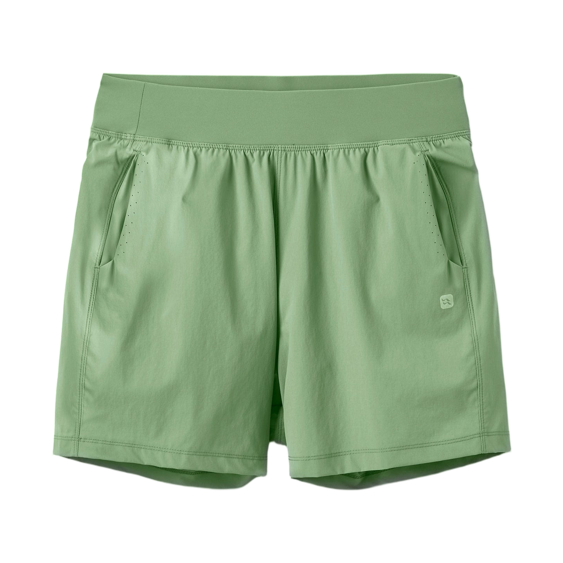 QFW-54 (W) Rab Momentum Shorts Dark Fig Green