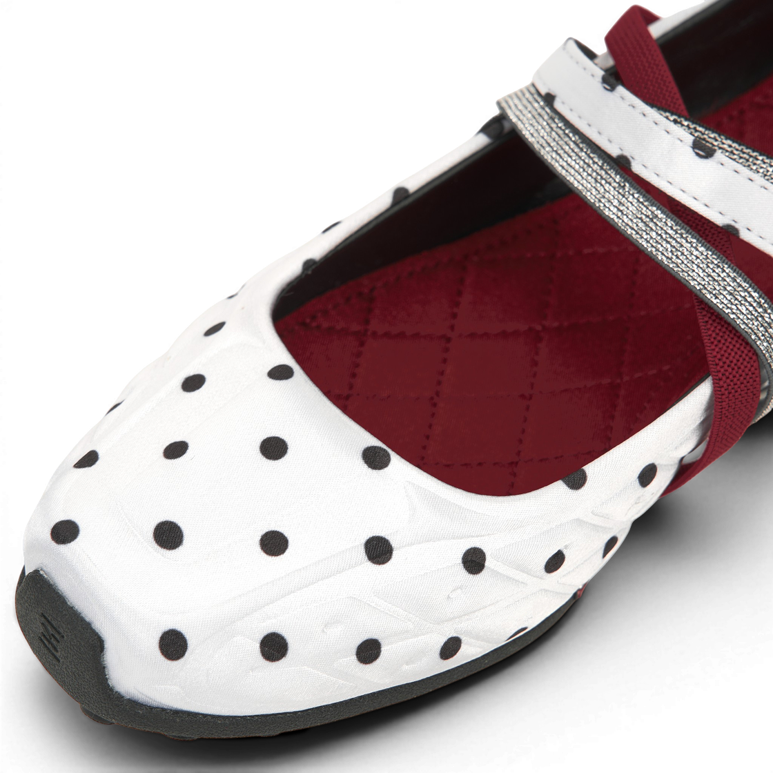 (W) 나이키 x 네이키드 코펜하겐 샥스 Z 칼리스트라 폴카 닷 화이트 블랙((W) Nike x Naked Copenhagen Shox Z Calistra Polka Dot White Black) - 7