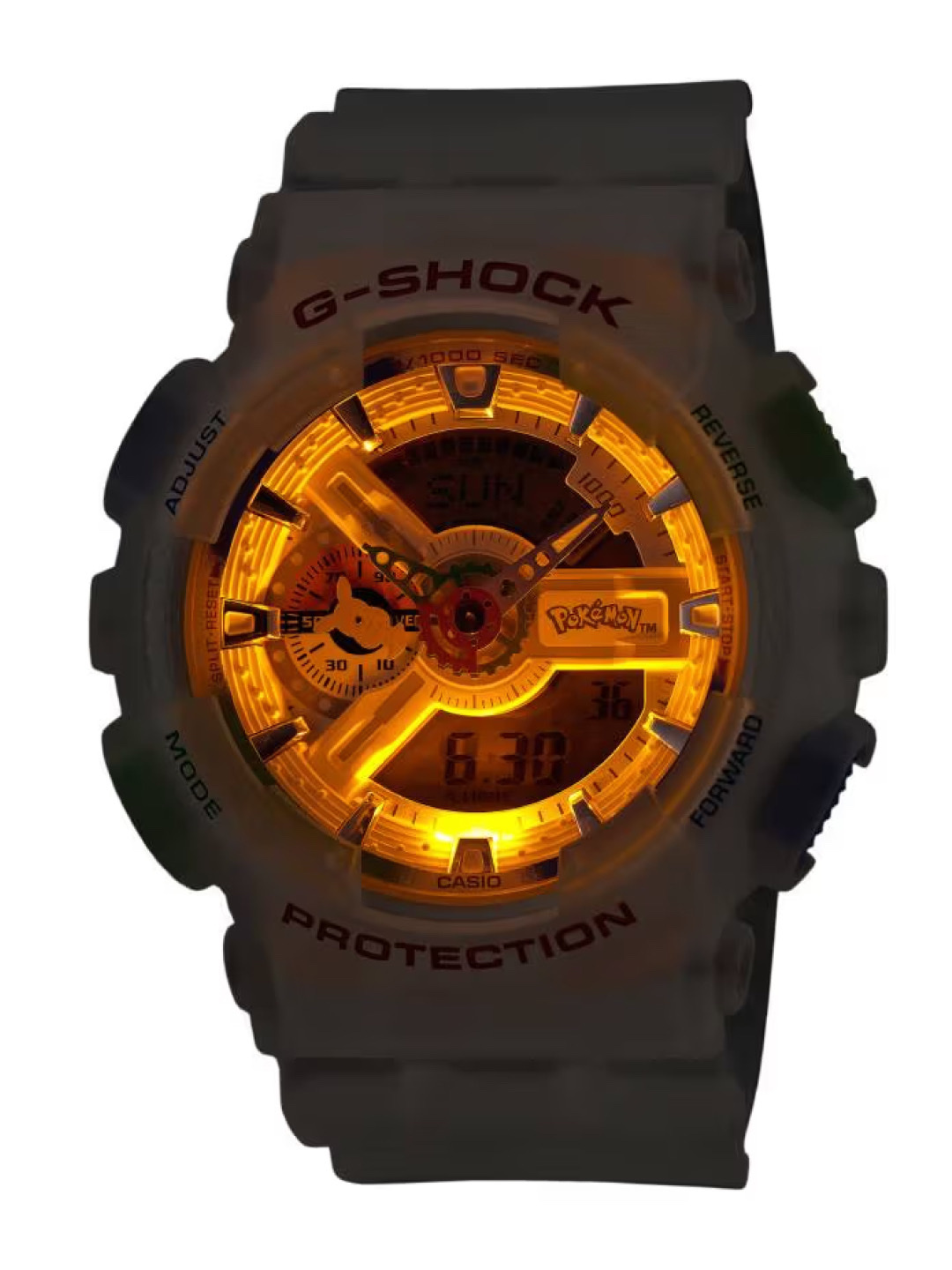 Casio G-Shock x Pokemon GA-110PKM-7A 착용 스타일 - 3