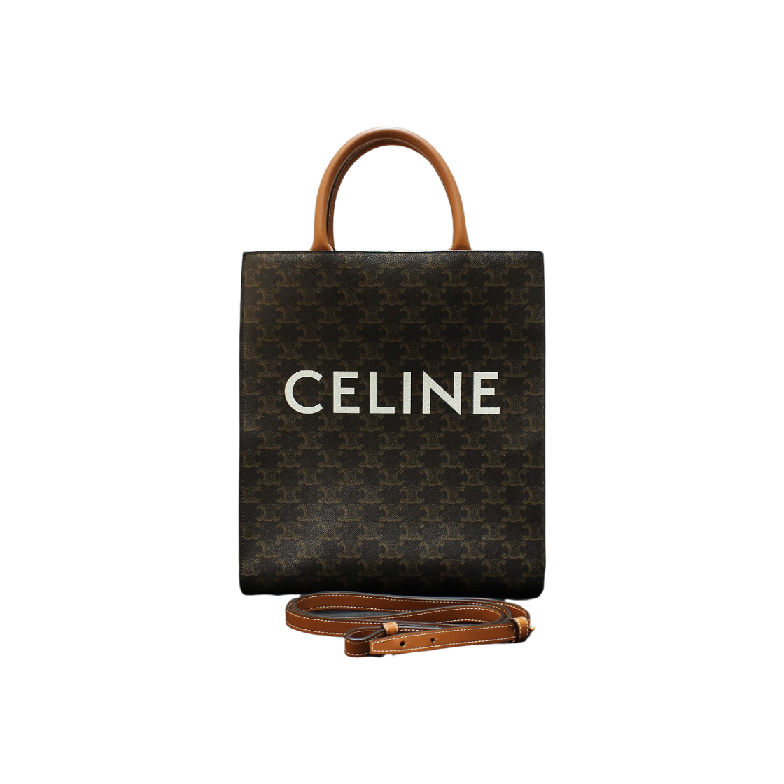 ITLEMKLBF39D Celine Triomphe Vertical Cabas Small 191542