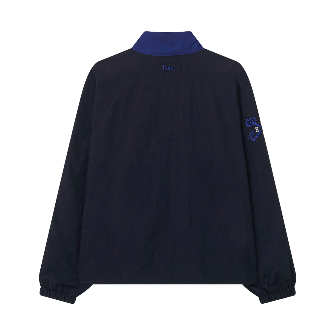이우트 아카이브 엠브로이더드 트랙 점퍼 다크네이비(EEUT Archive Embroidered Track Jumper Dark Navy) - 2