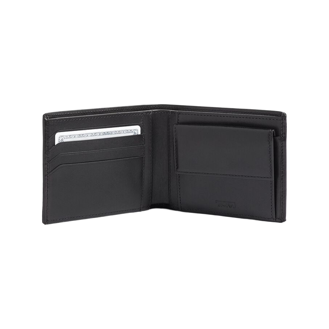 투미 나소 글로벌 코인 포켓 월렛 블랙 스무스(Tumi Nassau Global Wallet with Coin Pocket Black Smooth) - 2