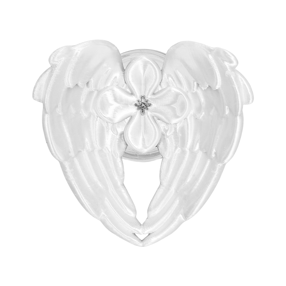 [KREAM 단독] 쿠로바 맥세이프 엔젤 윙 오브제 톡 - 화이트([KREAM 단독] KUROBA MAGSAFE ANGEL WINGS OBJET TOK - WHITE)