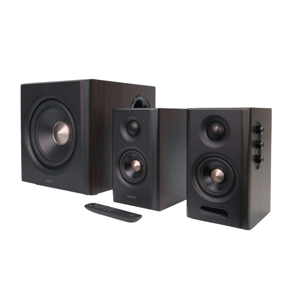 에디파이어 S355DB 2.1채널 블루투스 액티브 스피커 150W 월넛(Edifier S355DB 2.1 Channel Bluetooth Active Speaker 150W - Walnut) - 2
