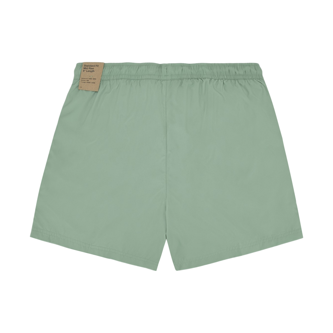 (W) 나이키 NSW 클래식 우븐 미드 라이즈 쇼츠 스팀 세일 - 아시아((W) Nike NSW Classic Woven Mid Rise Shorts Steam Sail - Asia) - 2