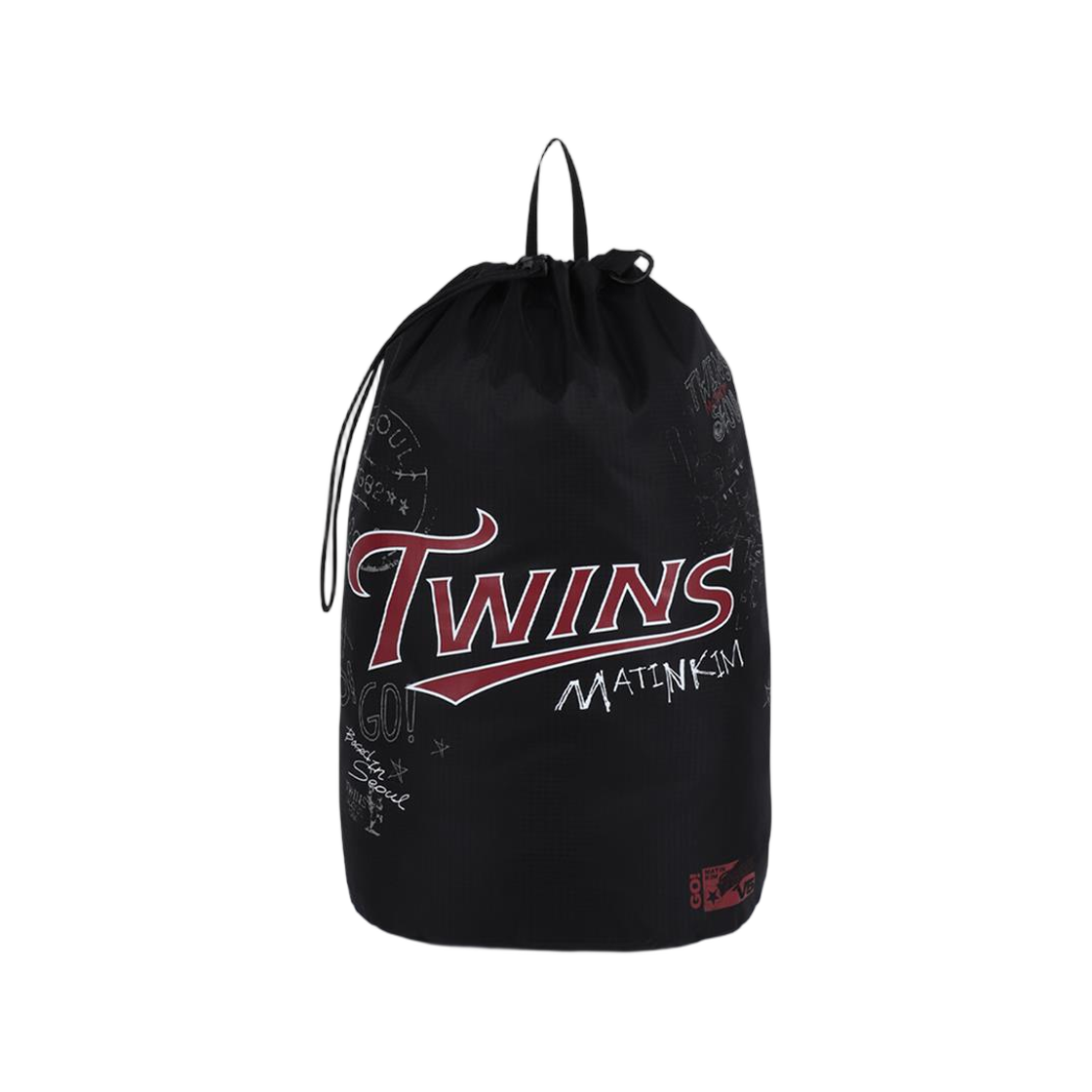 LG 트윈스 x 마뗑킴 라이트 백팩 블랙(LG Twins x Matin Kim Lite Backpack Black) - 1