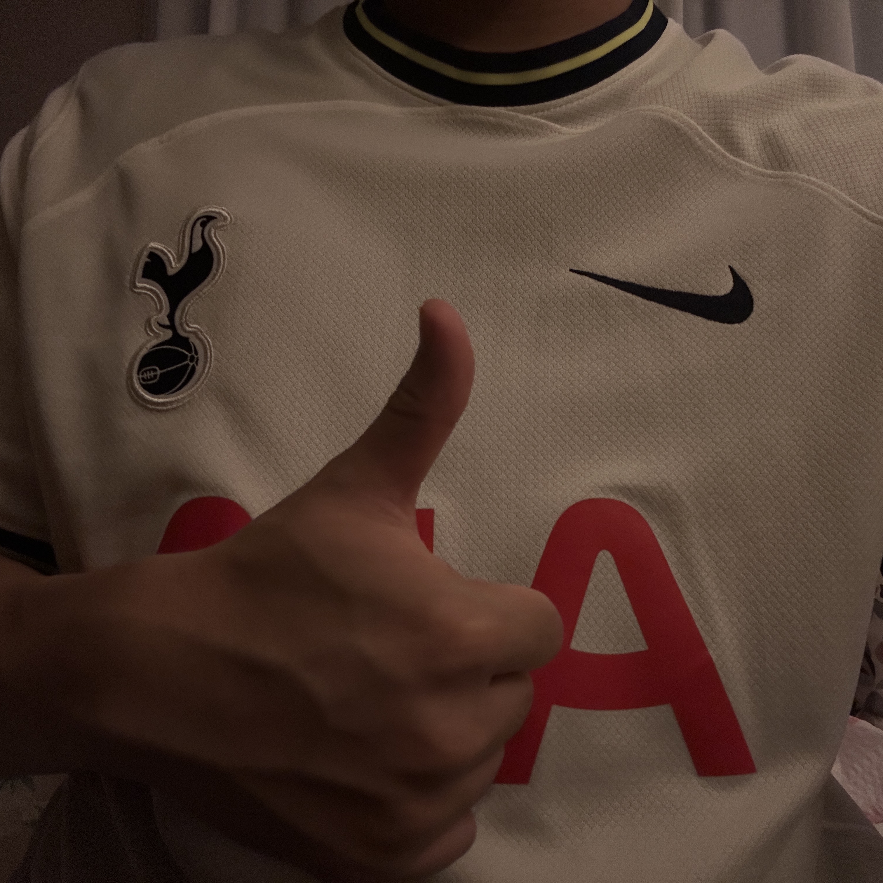Nike Tottenham Hotspur 2022/23 Dri-Fit Stadium Home Jersey White (Non Marking Ver.) 착용 스타일
