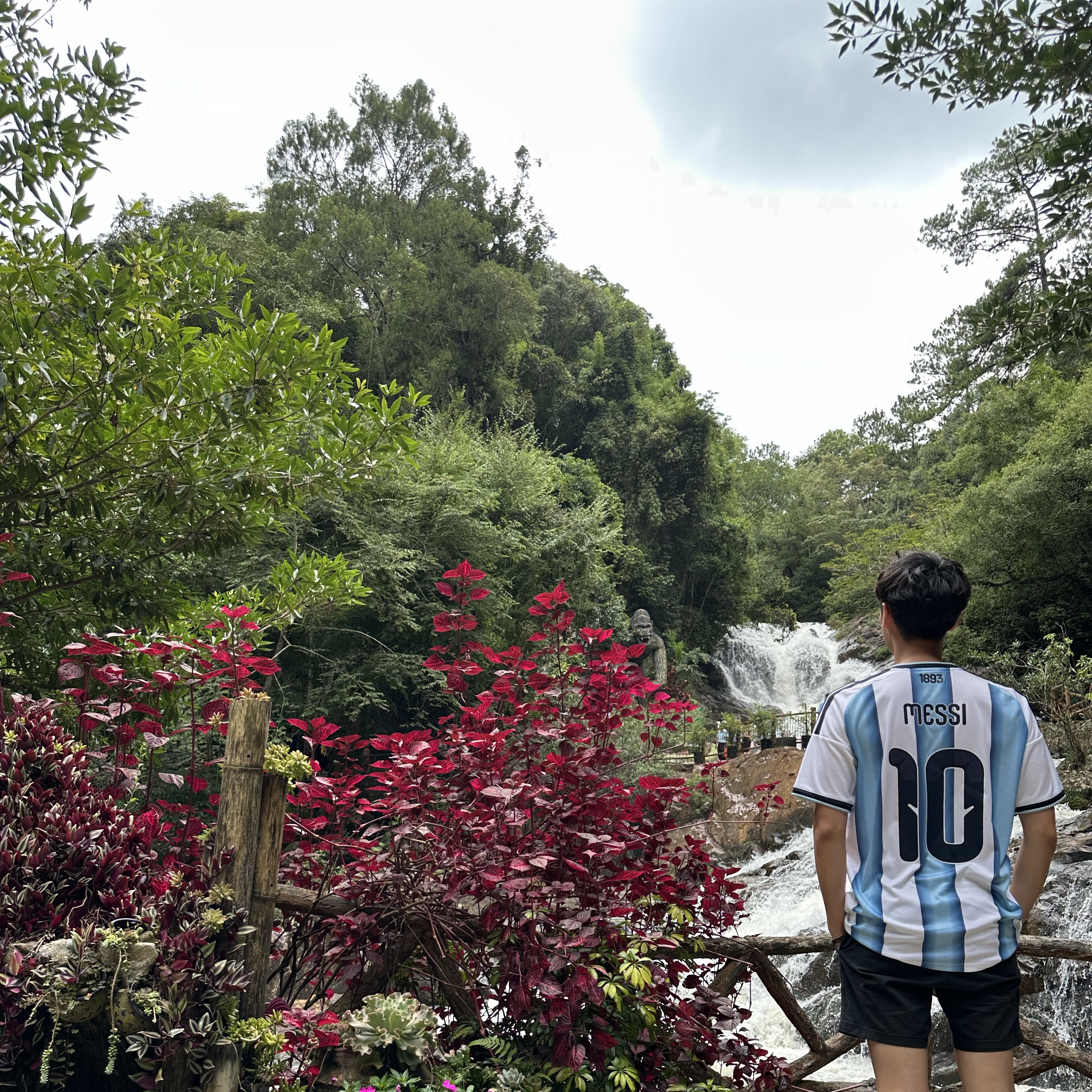 Adidas Argentina 2026 Home Jersey White Icey Blue - KR Sizing (Non Marking Ver.) 착용 스타일 - 1