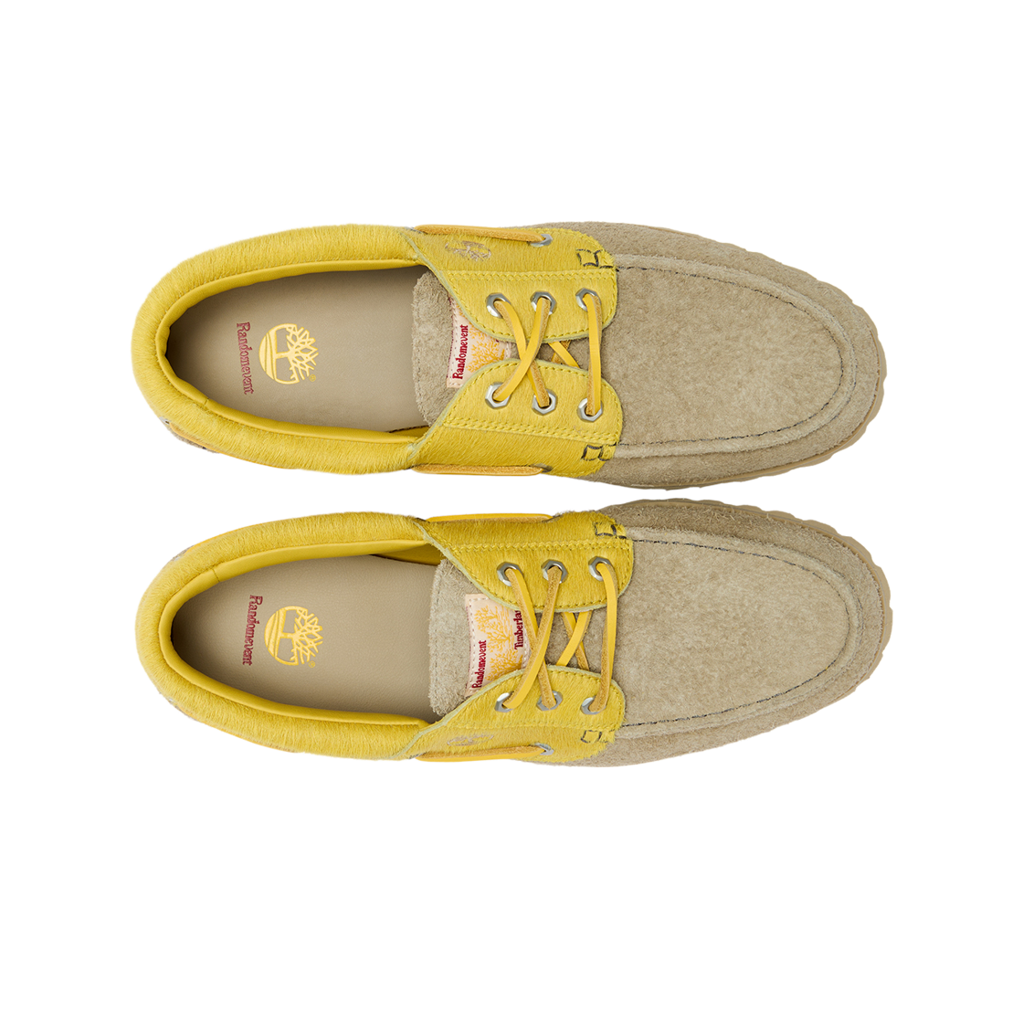 팀버랜드 x 랜덤이벤트 3 아이 보트 슈즈 비브람 라이트 베이지(Timberland x Randomevent 3-Eye Boat Shoes Vibram Light Beige) - 2