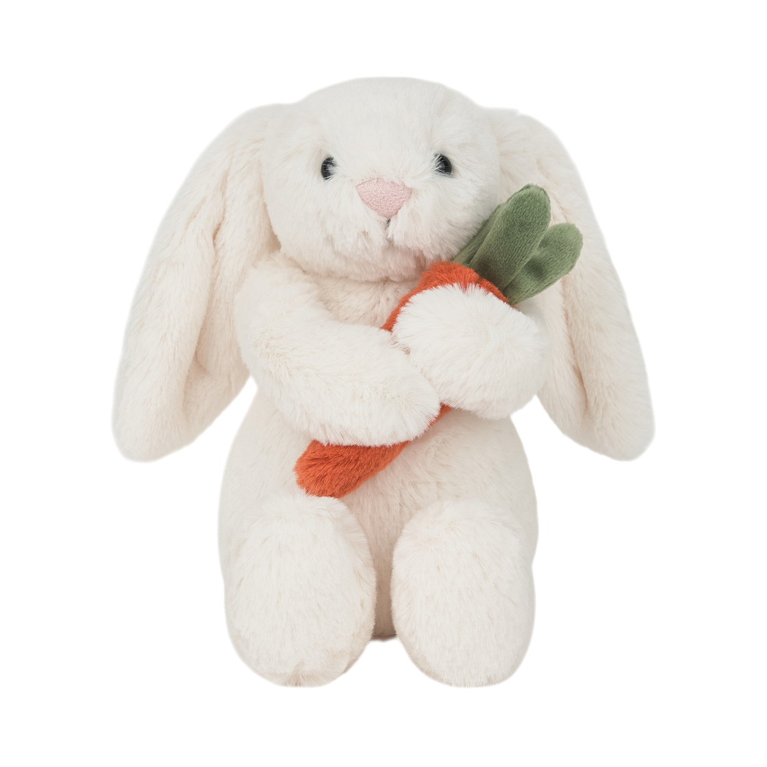 BB6CN Jellycat Bashful Carrot Bunny Small Cream