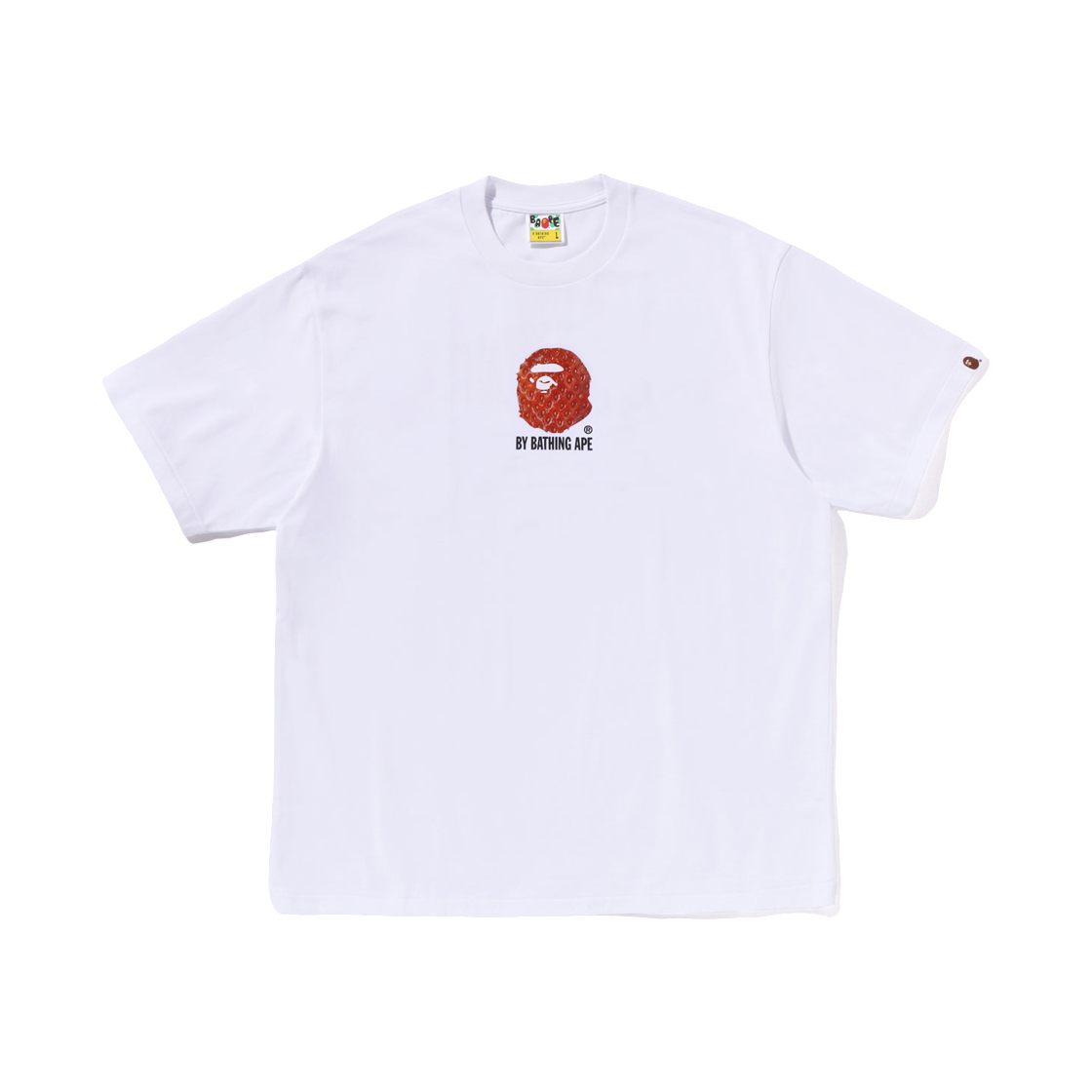 - BAPE Strawberry By Bathing Ape Relaxed Fit T-Shirt White