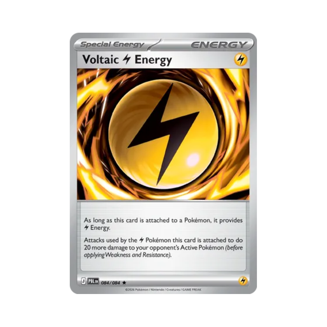 포켓몬 TCG 볼트 번개 에너지 R 피치 블랙 (영문판)(Pokemon TCG Voltaic Lightning Energy R Pitch Black (English Ver.)) - 1