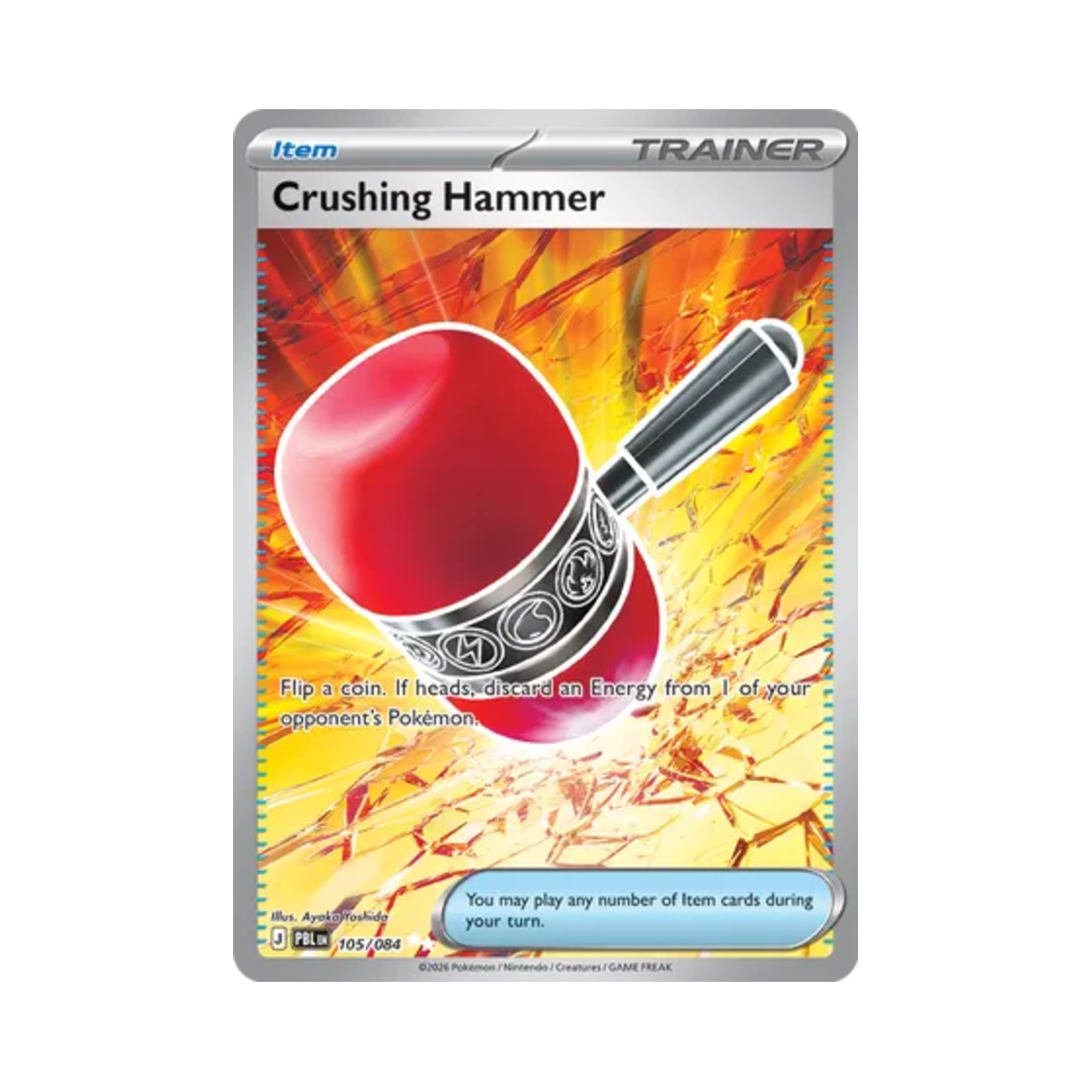 포켓몬 TCG 크래시 해머 RR 피치 블랙 (영문판)(Pokemon TCG Crushing Hammer RR Pitch Black (English Ver.)) - 1