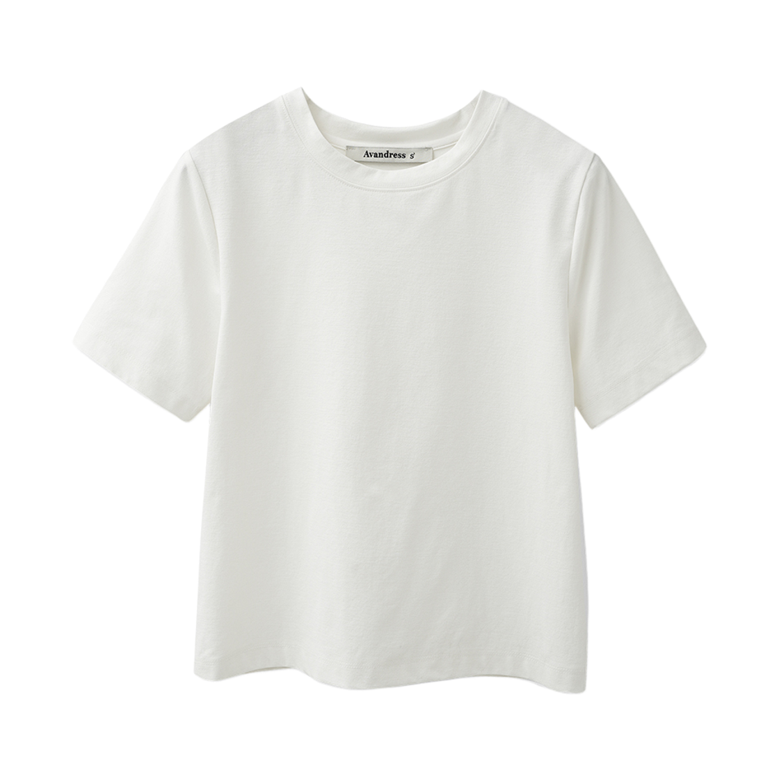 어반드레스 모리 소로나 베이직 티셔츠 아이보리(Avandress Mori Sorona Basic T-Shirt Ivory) - 1