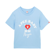 (W) BAPE Apee x Baby Monster Apee Baby Print T-Shirt #2 Ahyeon Sax