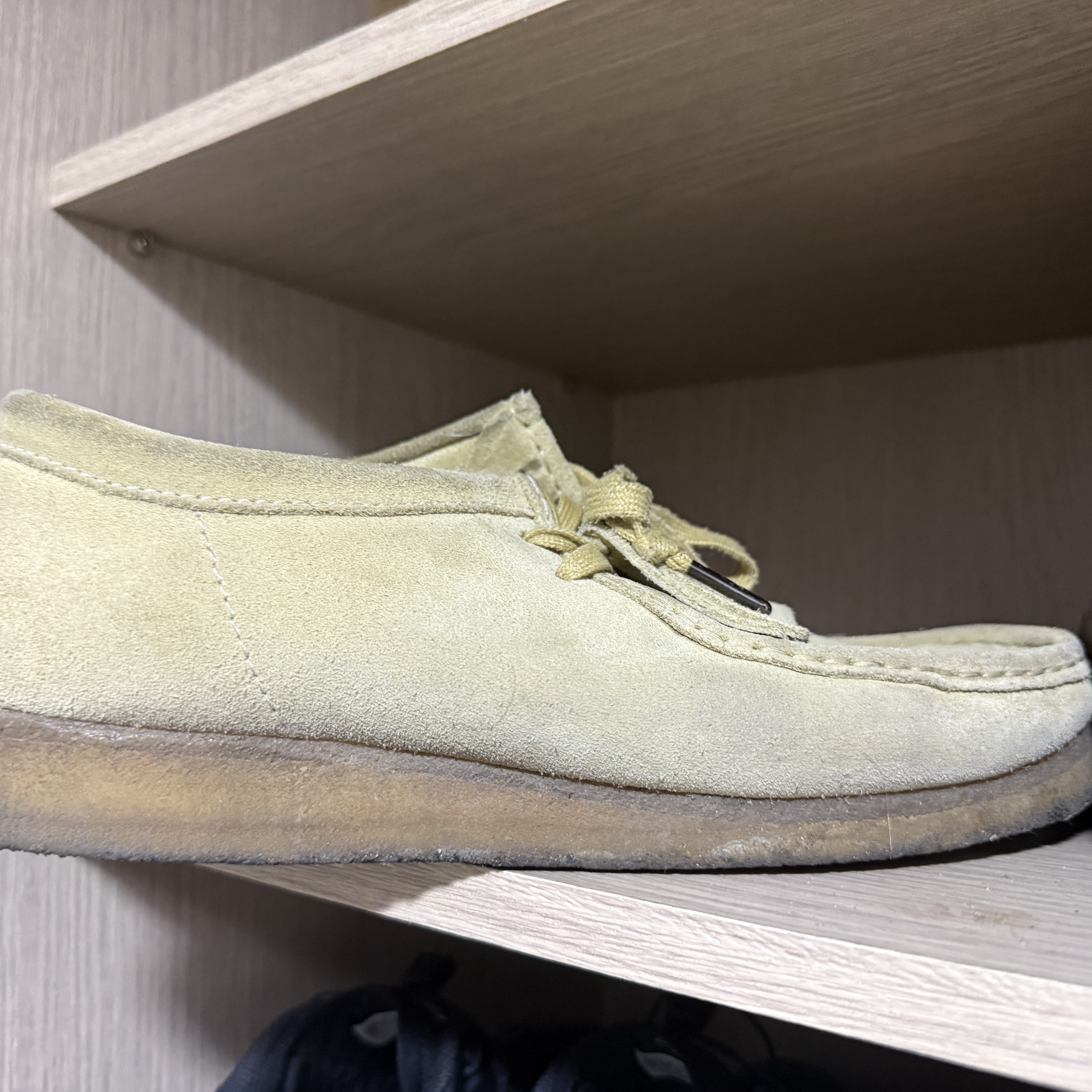 Clarks Wallabee Maple Suede 착용 스타일