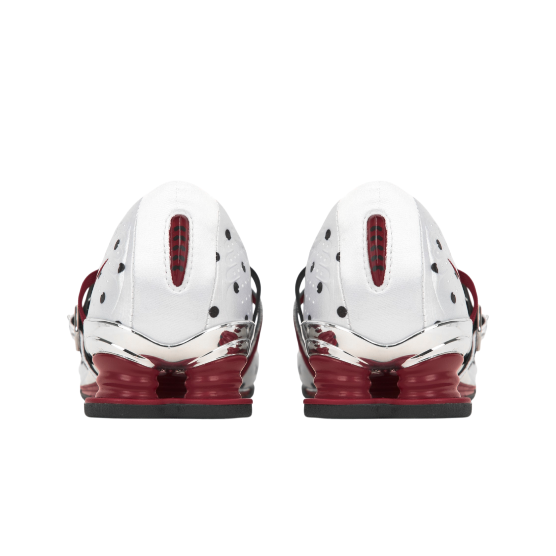 (W) 나이키 x 네이키드 코펜하겐 샥스 Z 칼리스트라 폴카 닷 화이트 블랙((W) Nike x Naked Copenhagen Shox Z Calistra Polka Dot White Black) - 6