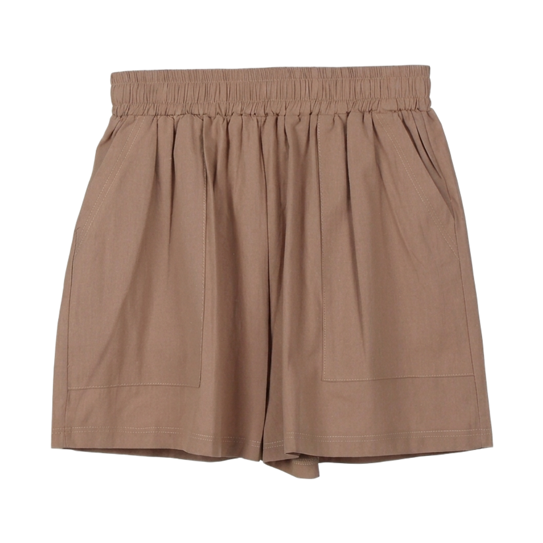 GW3567-다크베이지 GCLIP Banded Big Pocket Cotton Shorts Darkbeige