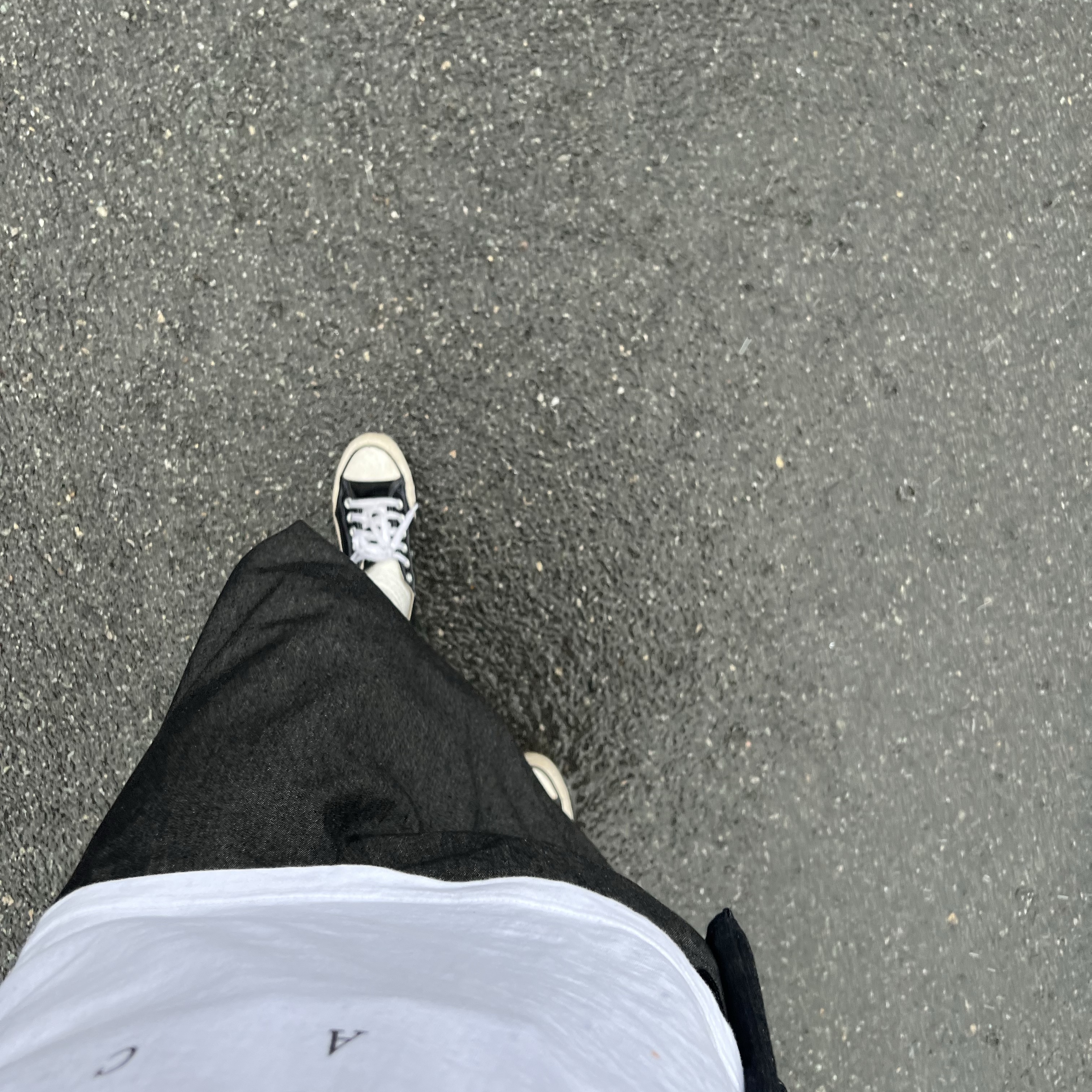 Converse Chuck 70 Ox Black - Standard 착용 스타일