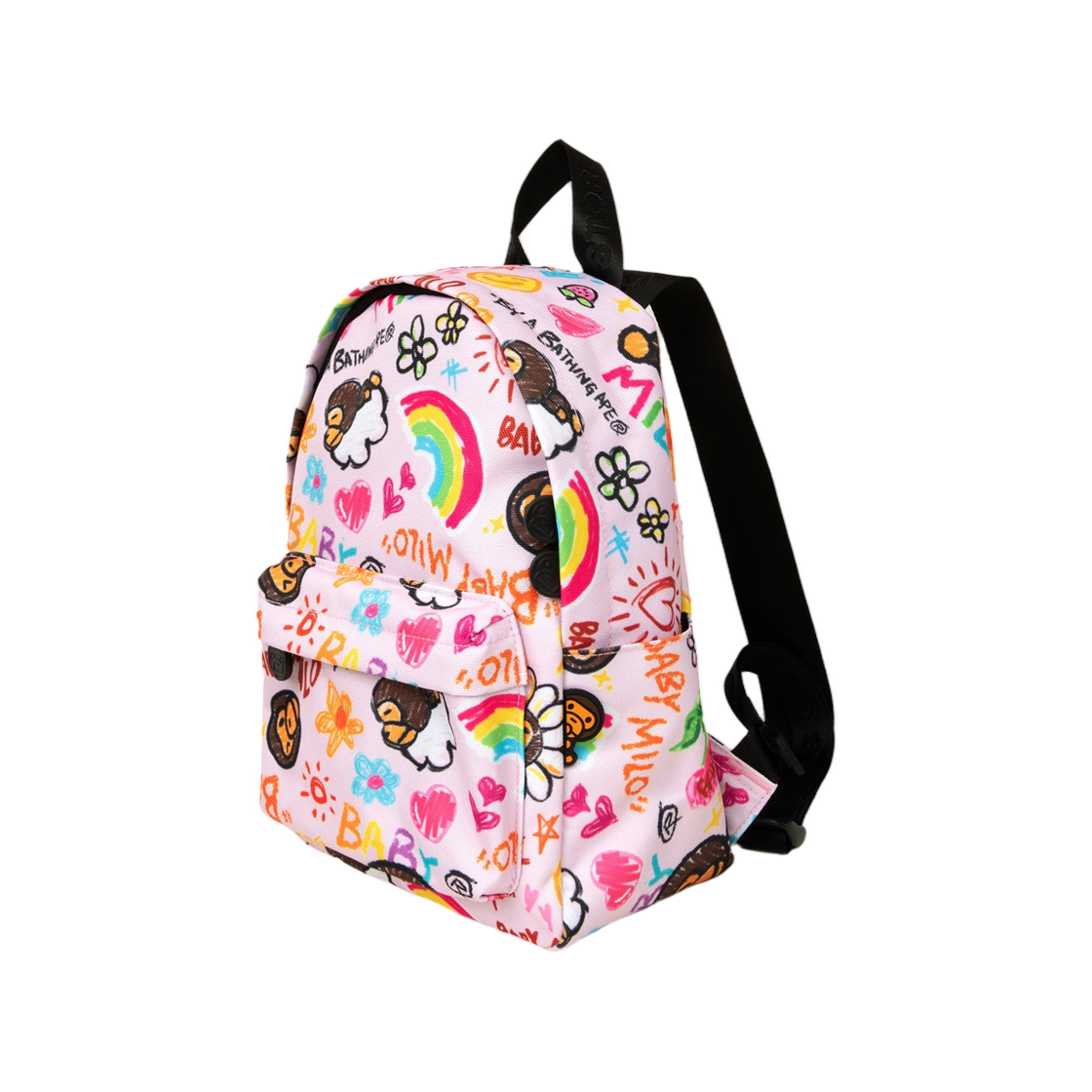 베이프 베이비 마일로 미니 백팩 핑크(BAPE Baby Milo Mini Backpack Pink) - 2
