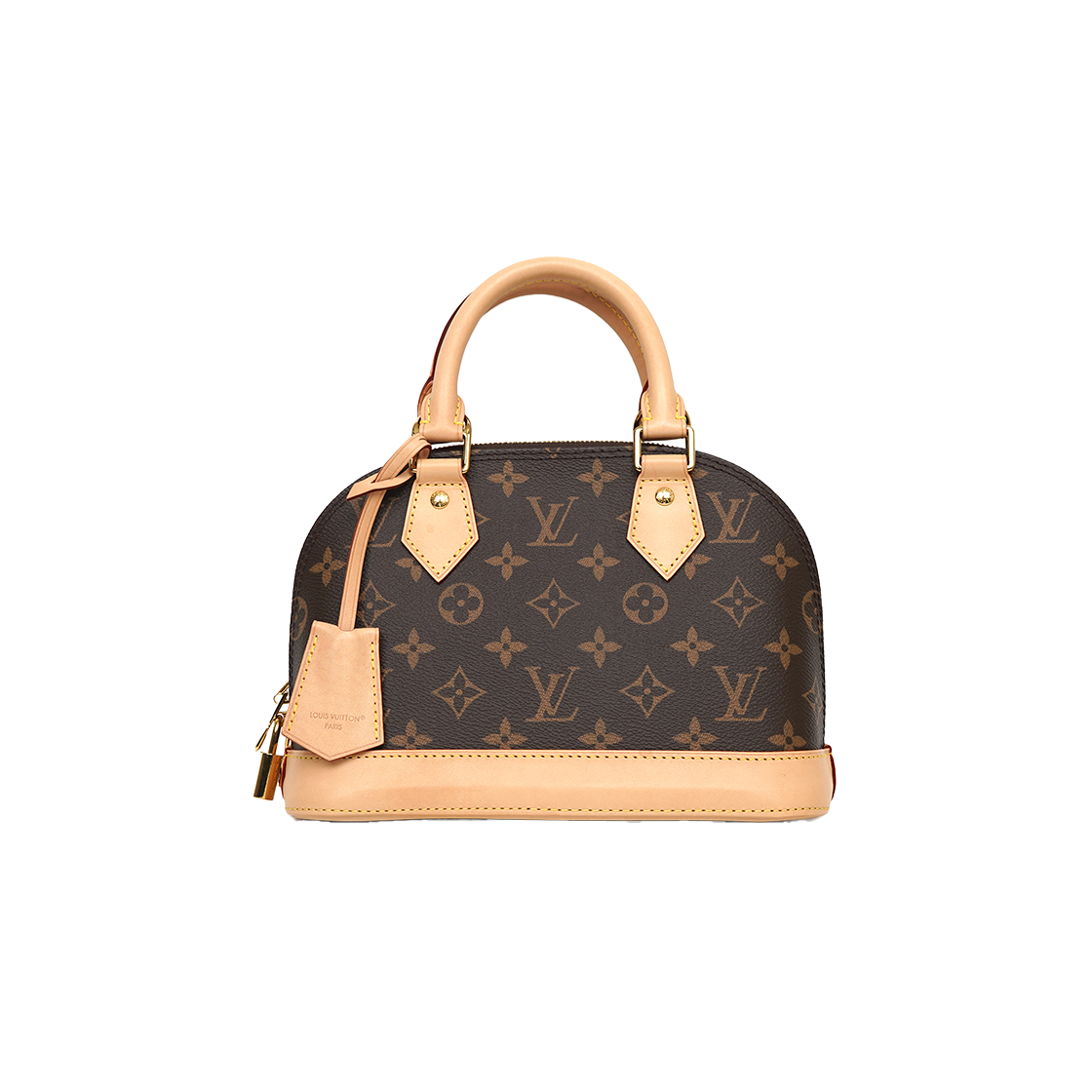 ITT8ATLNAHUL Louis Vuitton Monogram Alma BB Tote Bag M46990 Built-in Chip